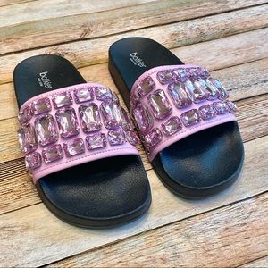 Botkier Freda Crystal Slide Sandal NWOT